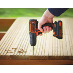 Дриль-шурупокрут акумуляторний BLACK+DECKER (BDCDC18KB) – Фото №4