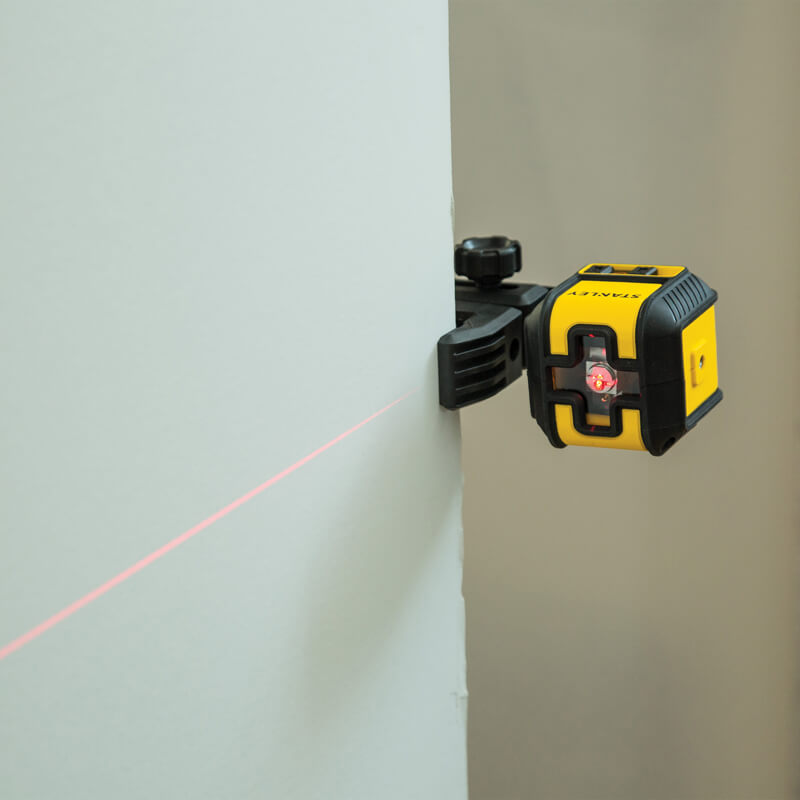 Уровень лазерный (нивелир) CUBIX Red Beam Cross Line STANLEY (STHT77498-1)