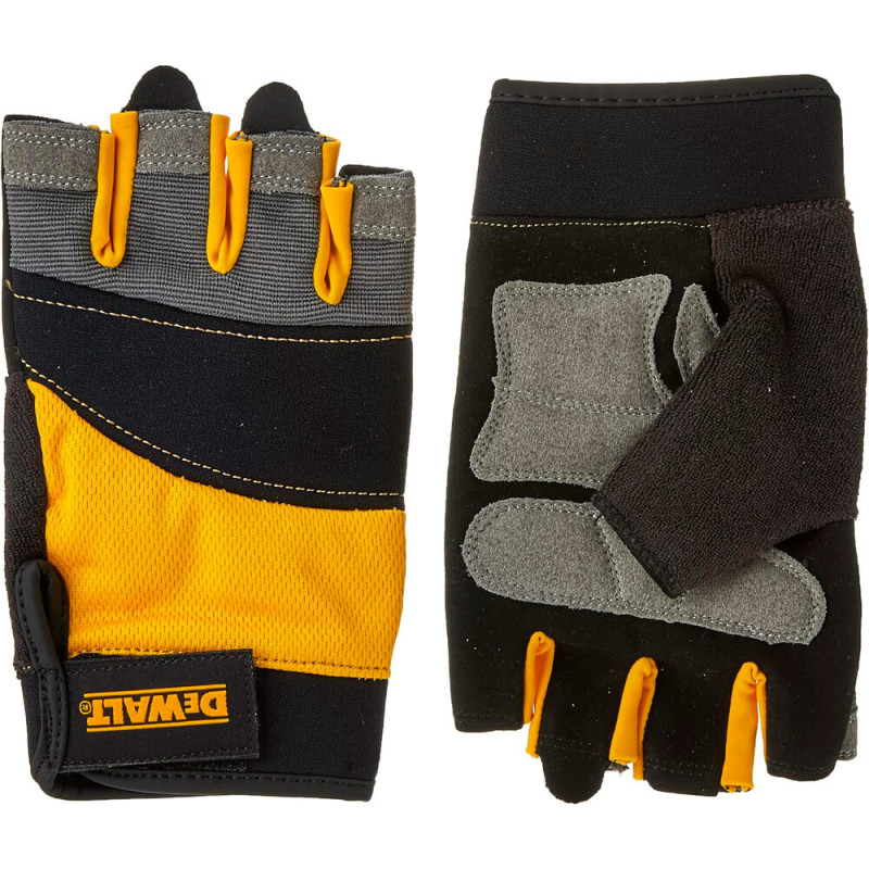 Рукавиці будівельні універсальні відкриті DeWALT (DPG213L)