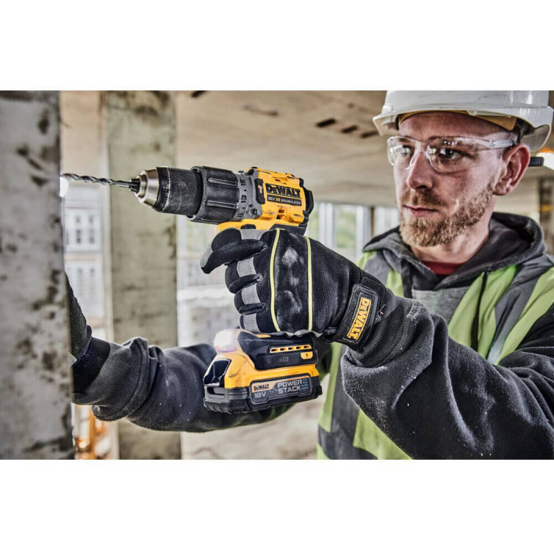 Дрель-шуруповерт аккумуляторная ударная безщеточная DeWALT (DCD805E2T)