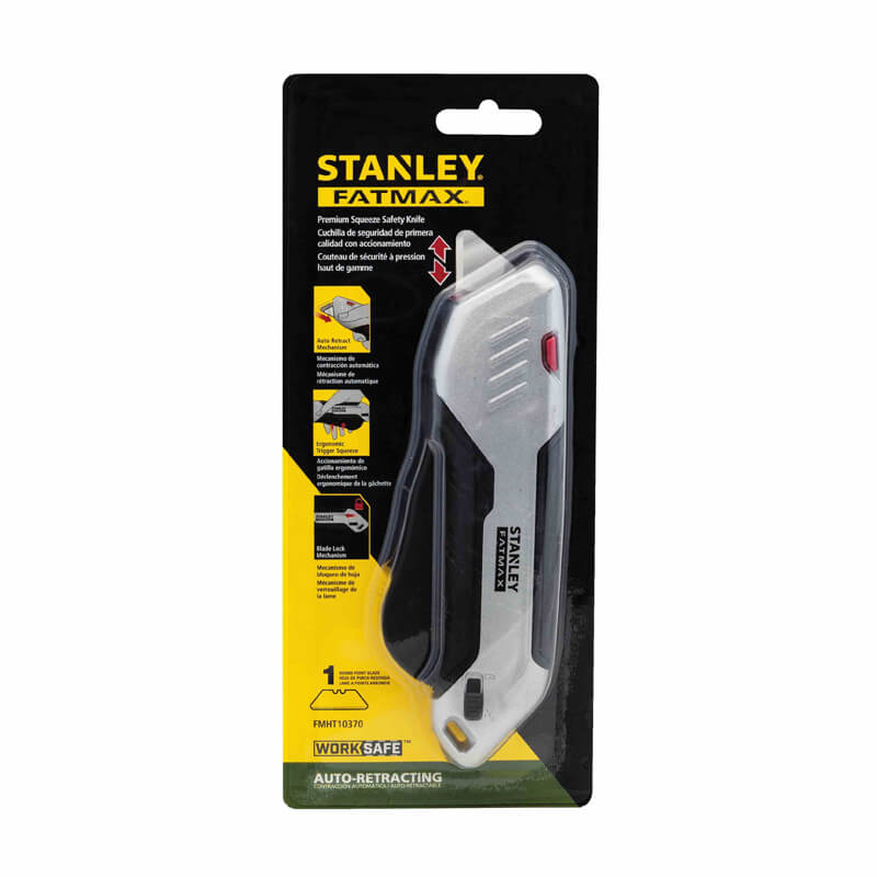 Нож безопасный FATMAX® Box Box с выдвижным трапецевидным лезвием STANLEY (FMHT10370-0)