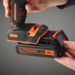 Дрель-шуруповерт аккумуляторный ударный BLACK+DECKER (BDCHD18KB) – Фото №6