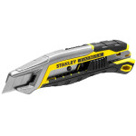 Нож FatMax Integrated Snap Knife длиной 165 мм с лезвием шириной 18 мм, со сегментами, что отламываются, STANLEY FMHT10594-0 – Фото №1
