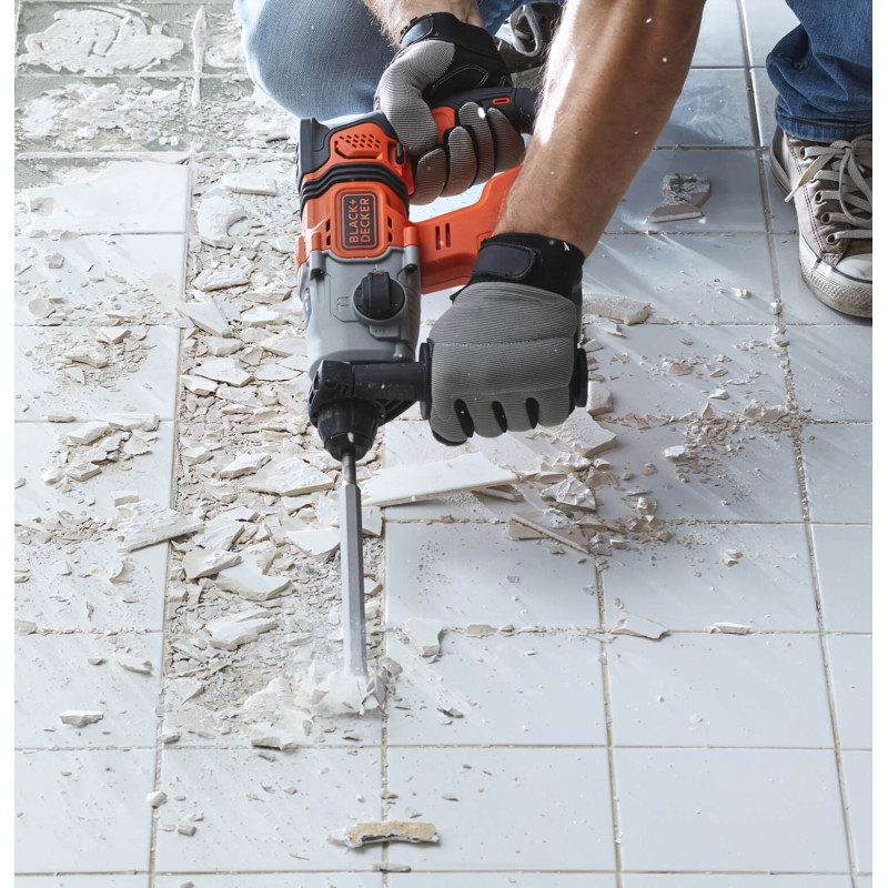 Перфоратор акумуляторний BLACK+DECKER (BCD900D1S)