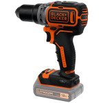 Дрель-шуруповерт аккумуляторная бесщеточная BLACK+DECKER (BL186N) – Фото №2