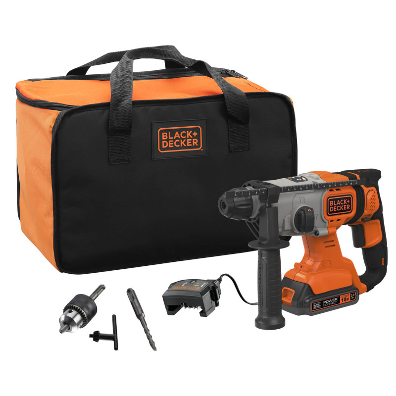 Перфоратор акумуляторний BLACK+DECKER (BCD900D1S)