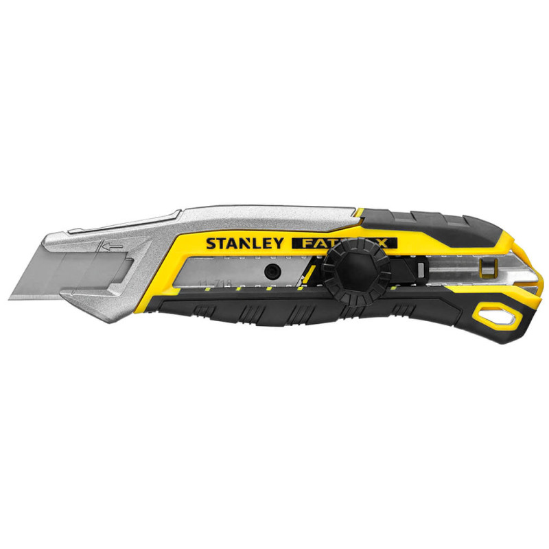Ніж FatMax Integrated Snap Knife довжиною 165 мм з лезом шириною 18 мм з сегментами, що відламуються STANLEY (FMHT10592-0)