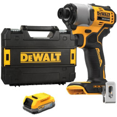 Шуруповерт (шурупокрут) акумуляторний ударний безщітковий DeWALT (DCF840E1T)