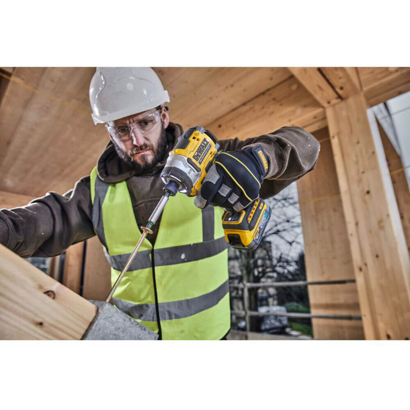 Шуруповерт аккумуляторный ударный XR Li-lon 18В 282Нм DeWALT (DCF860N)