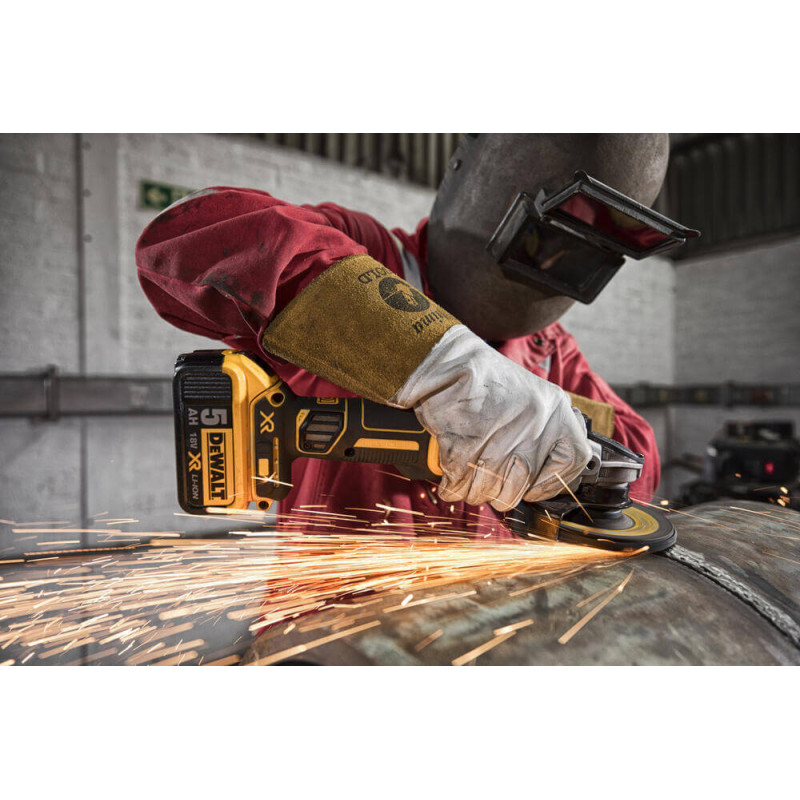 Кутова шліфувальна машина (КШМ) болгарка акумуляторна безщіткова DeWALT (DCG405P3)