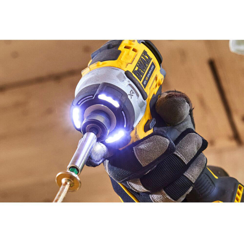 Шуруповерт  аккумуляторный ударный безщеточный DeWALT (DCF860E2T)