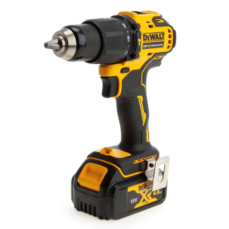 Дрель-шуруповерт аккумуляторная безщеточная ударная DeWALT (DCD709M2T)