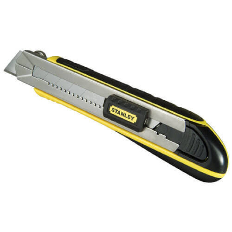 Нож FatMax Cartridge длиной 215 мм с лезвием шириной 25 мм с отламывающимися сегментами STANLEY (0-10-486)