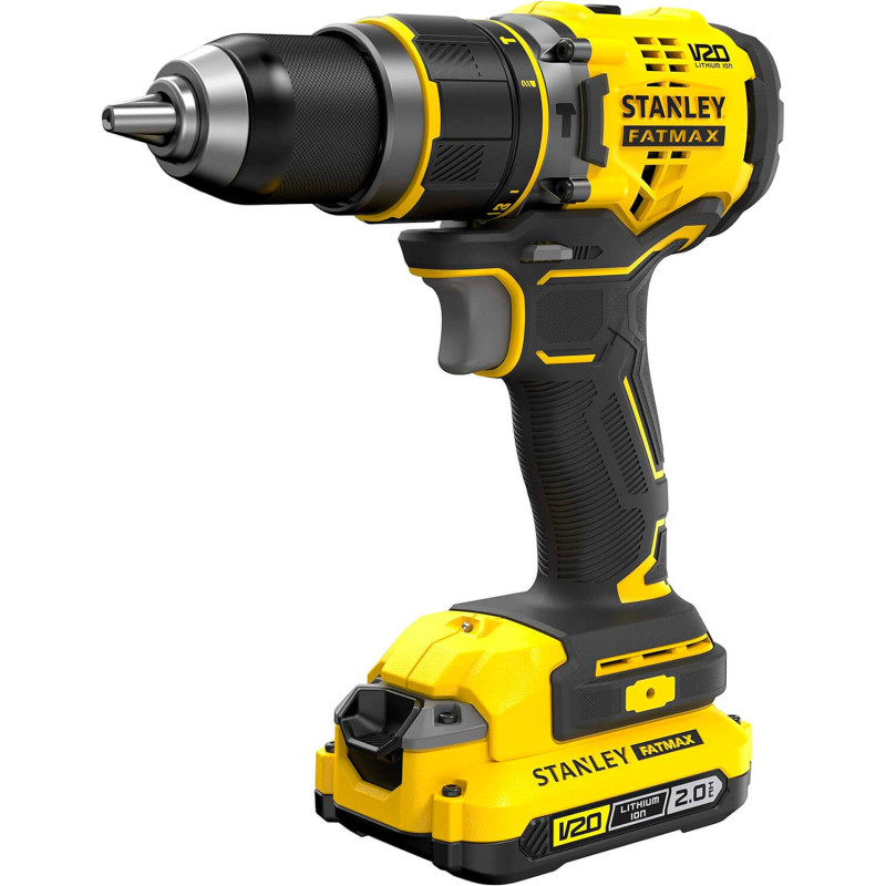 Дрель-шуруповерт ударная аккумуляторная бесщеточная STANLEY FATMAX (SFMCD721D2K)