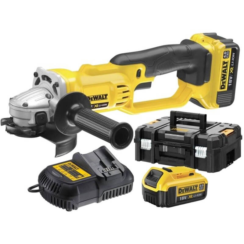Угловая шлифмашина (УШМ) болгарка аккумуляторная DeWALT (DCG412M2)