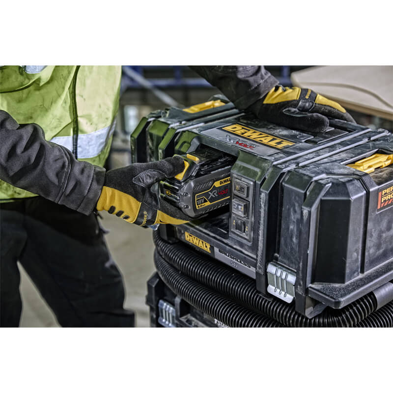 Пилосос акумуляторний промисловий безщітковий DeWALT DCV586MN (DCV586MN)