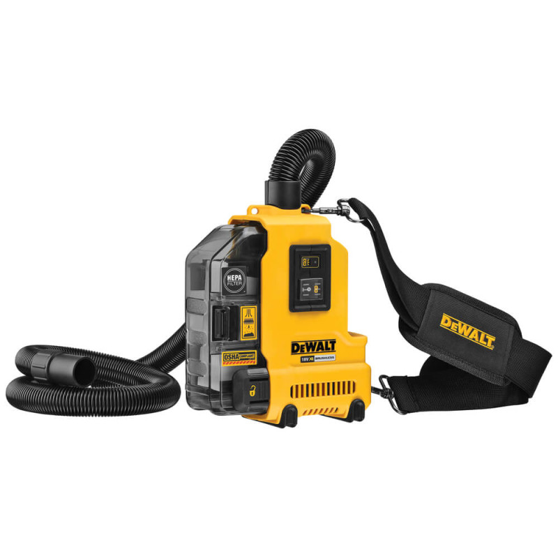 Пилосос акумуляторний промисловий безщітковий DeWALT DWH161N (DWH161N)