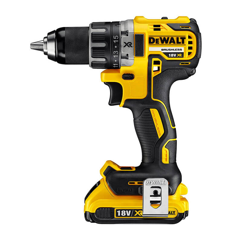 Дрель-шуруповерт аккумуляторная бесщеточная DeWALT (DCD791D2)