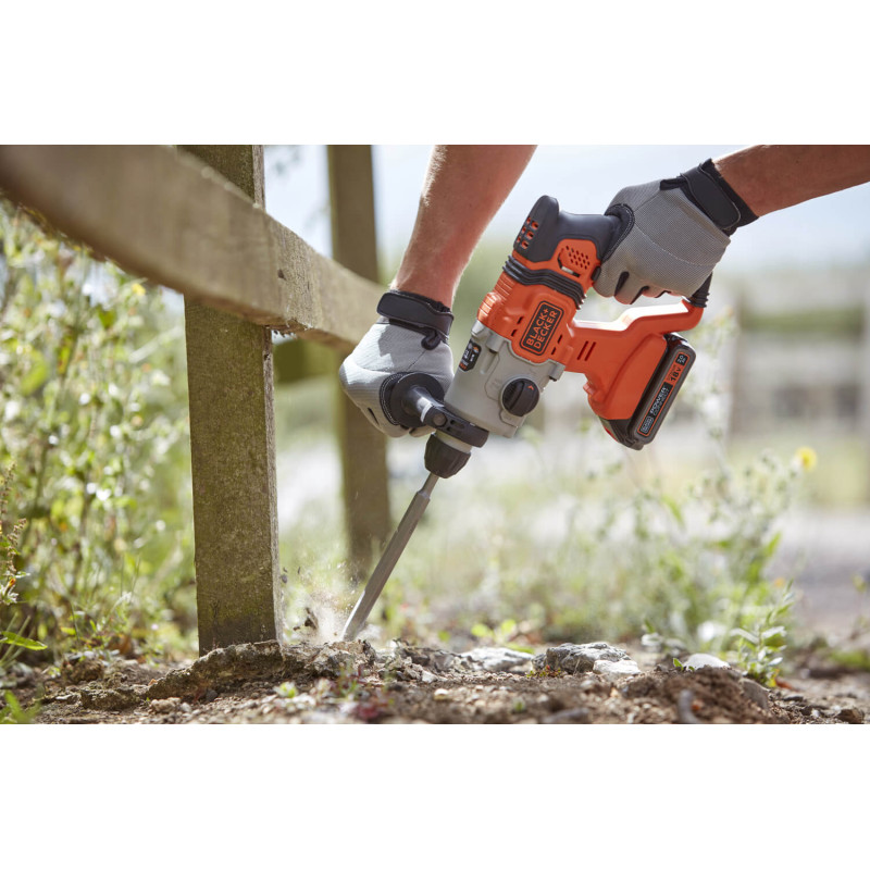 Перфоратор акумуляторний BLACK+DECKER (BCD900D1S)