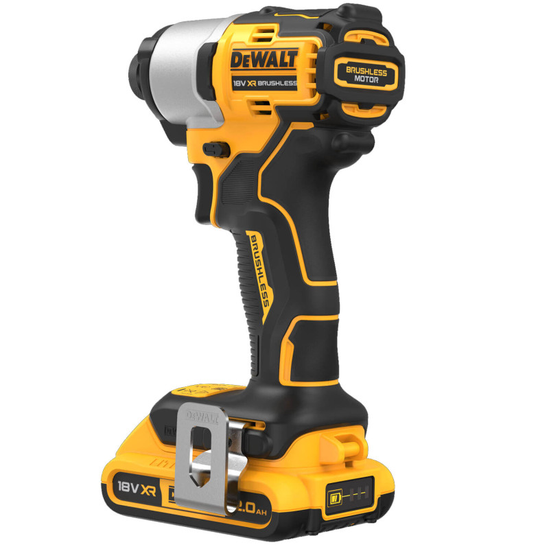 Шуруповерт (шурупокрут) ударний акумуляторний безщітковий DeWALT (DCF840D2T)