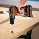 Дрель-шуруповерт аккумуляторная бесщеточная BLACK+DECKER (BL186N) – Фото №4
