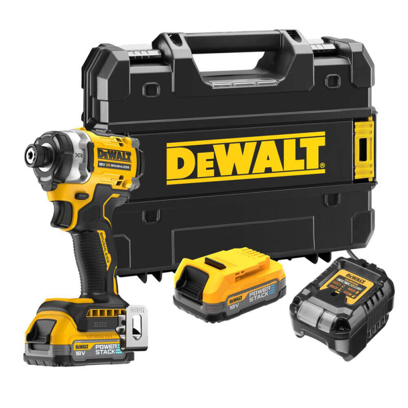 Шуруповерт  аккумуляторный ударный безщеточный DeWALT (DCF860E2T)