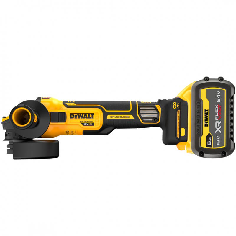 Кутова шліфувальна машина (КШМ) болгарка акумуляторна DeWALT з АКБ (DCG409VST1)