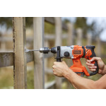 Перфоратор акумуляторний BLACK+DECKER (BCD900D1S) – Фото №10