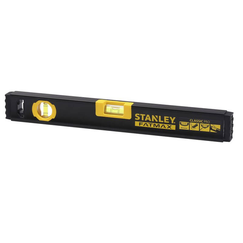 Рівень будівельний FatMax WATERFIT CLASSIC PRO алюмінієвий 400 мм з 2-ма капсулами STANLEY (FMHT42553-1)