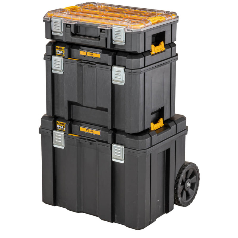 Ящик для инструментов на колесах (тележка) TSTAK 2.0 DeWALT (DWST83347-1)