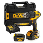 Дрель-шуруповерт аккумуляторная безщеточная ударная DeWALT (DCD709M2T) – Фото №1