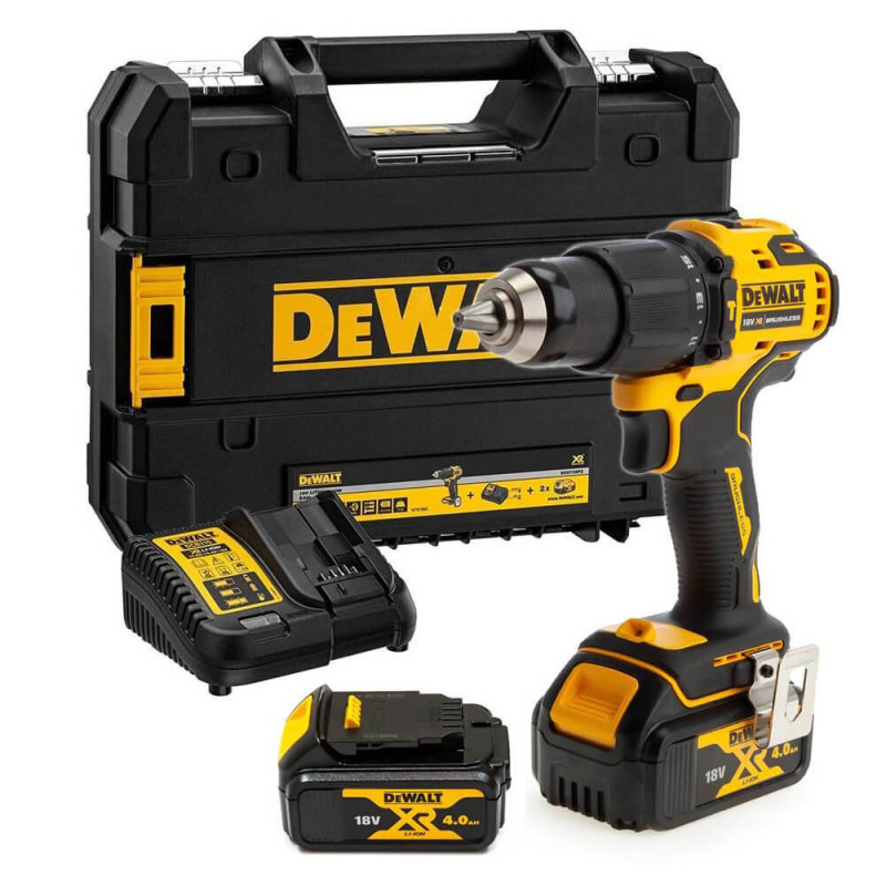 Дрель-шуруповерт аккумуляторная безщеточная ударная DeWALT (DCD709M2T)