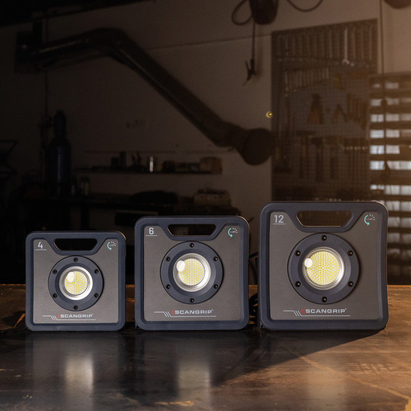 Прожектор переносний 12 000 lumen NOVA 12 з BLUETOOTH SCANGRIP (03.6206)
