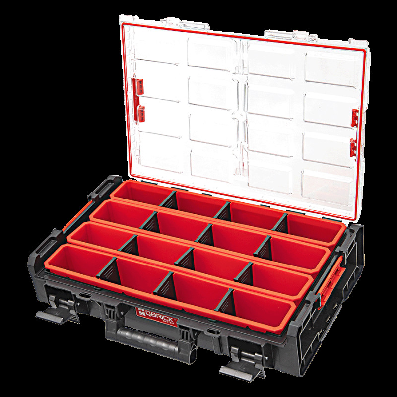 Ящик органайзер для інструментів QBRICK SYSTEM ORGANIZER XL 2.0 Long Bin 582x387x131 (ORGQXL2LBCZAPG003R)
