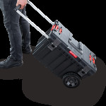 Ящик для інструментів на колесах QBRICK SYSTEM ONE Trolley Vario 605x405x345 (SKRWQONETVCZAPG003) – Фото №2