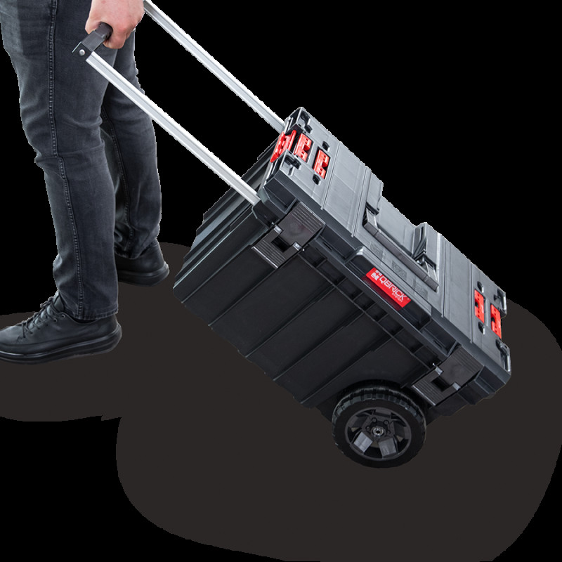 Ящик для інструментів на колесах QBRICK SYSTEM ONE Trolley Vario 605x405x345 (SKRWQONETVCZAPG003)