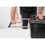 Ящик для інструментів на колесах QBRICK SYSTEM ONE Trolley Vario 605x405x345 (SKRWQONETVCZAPG003) – Фото №3
