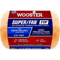Валик малярный Wooster Super/Fab Ftp (вязаный) RR924-4, 10 см с ручкой