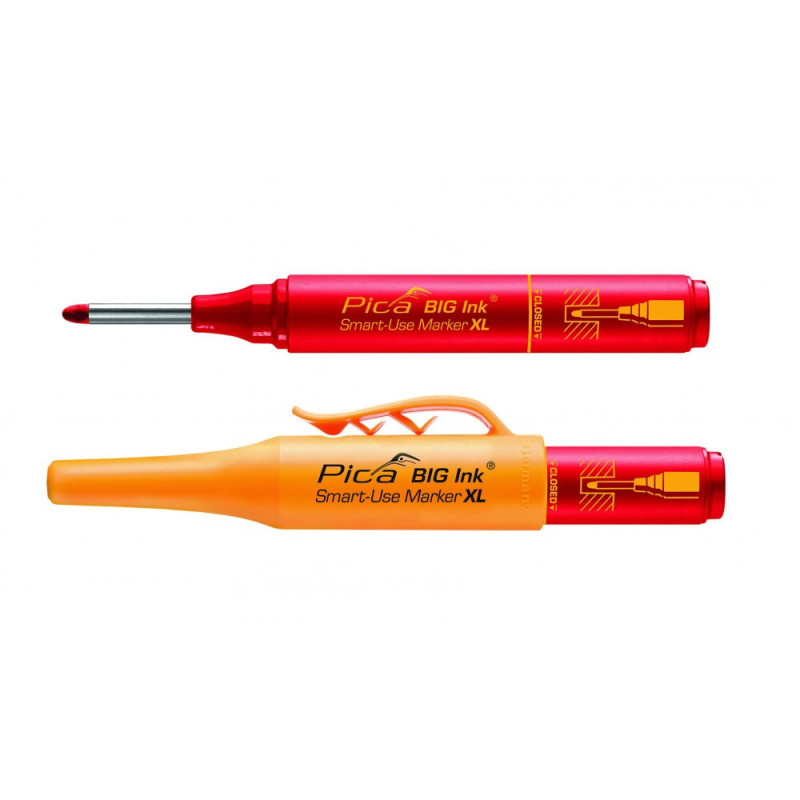 Маркер с длинным носиком Pica BIG Ink Smart-Use Marker XL 170/40 красный (170/40)