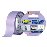 Малярная лента (скотч) HPX 4800 38 мм х 25 м для деликатных поверхностей и четких контуров (SR3825). – Фото №1