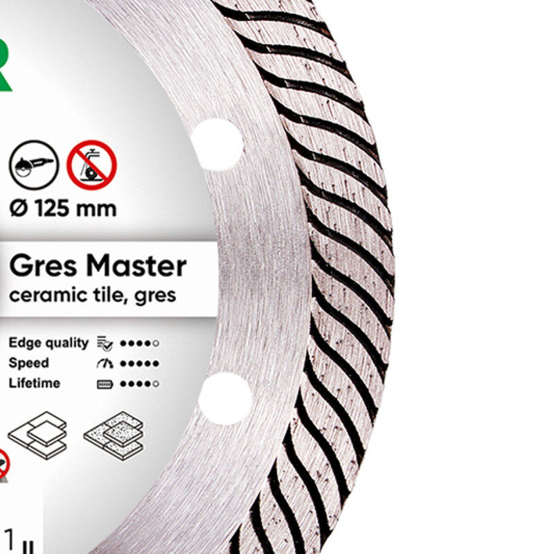 Круг алмазный отрезной 1A1R 125 Gres Master (11115160010)