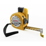 Рулетка строительная TAJIMA GOATU HI LOCK GASFLM2550, усиленная лента, с держателем на ремень, магнит, 25 мм х 5м (1001-1894) – Фото №1