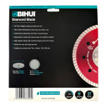 Диск алмазный BIHUI B-TURBO Ø 230 мм (DCDT230) – Фото №6
