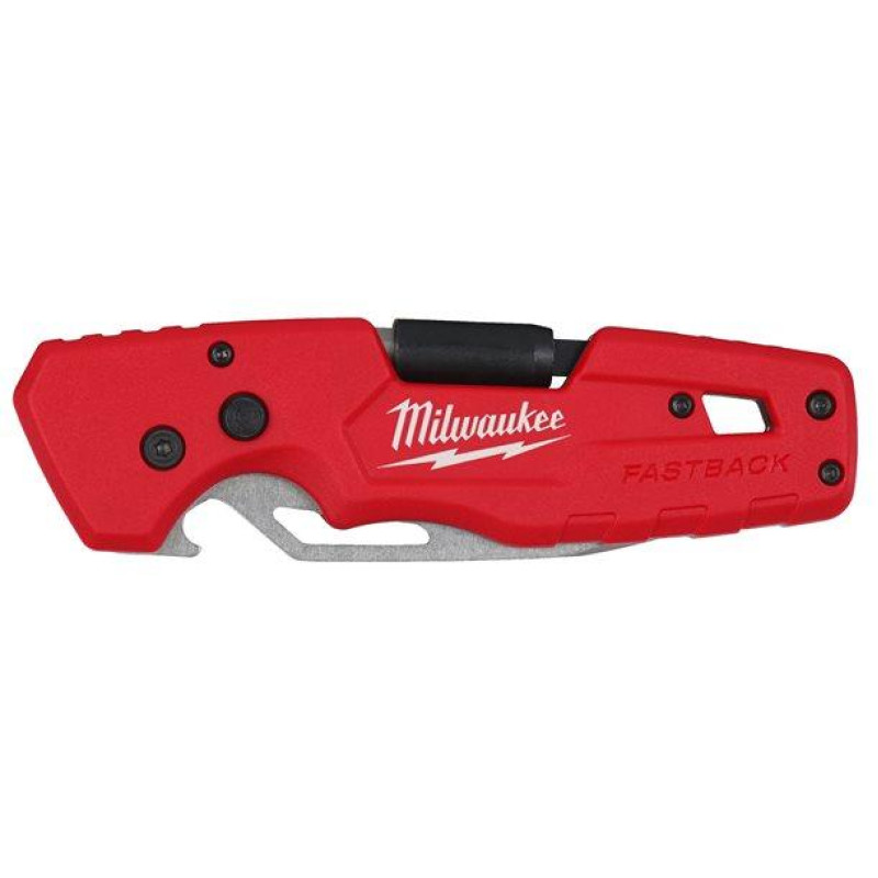 Ніж складаний багатофункціональний FASTBACKTM MILWAUKEE 5 в 1 (4932492454)