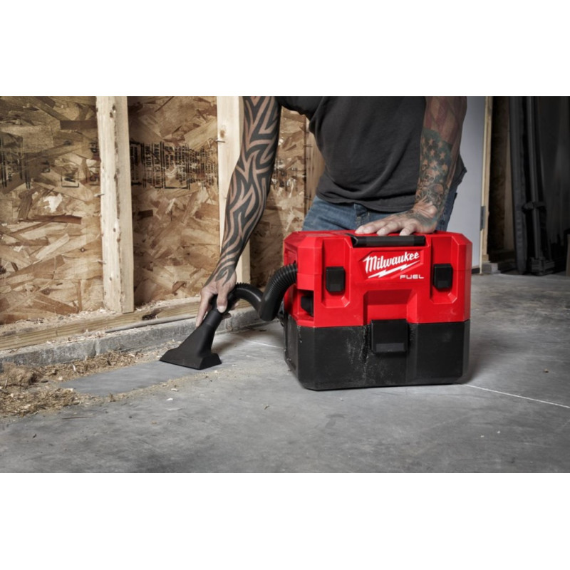 Пилосос акумуляторний для води та сухого мусора MILWAUKEE M12 FUEL FVCL-0 (4933478186)