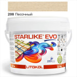 Фуга епоксидна Litokol Starlike EVO 208 пісочна 2,5 кг (STEVOSBB02.5) – Фото №1