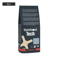Цементная затирка StyleGrout Tech 0-20 (Black 2) 3 кг (SGTCHBLK20063)