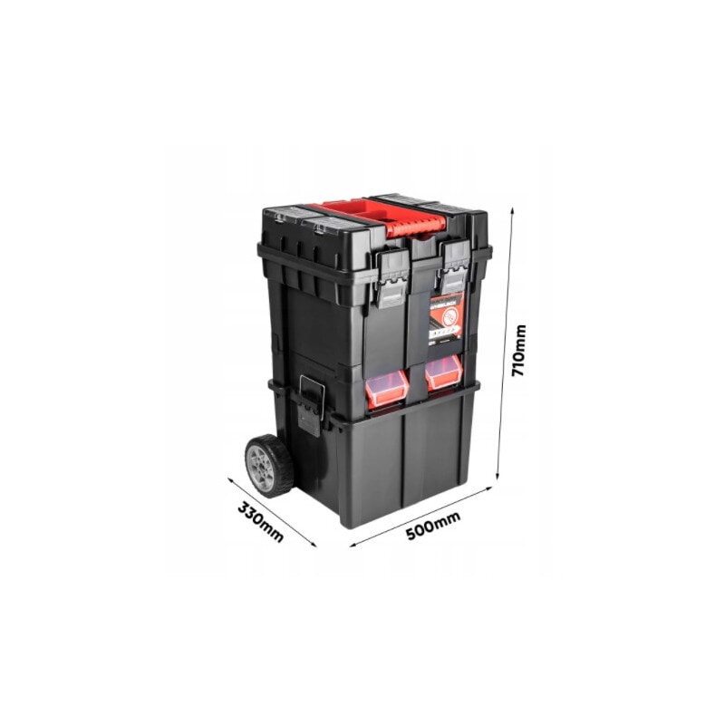Ящик для інструментів QBRICK Wheelbox HD Compact 710х495x360 (SKRWC1HDCZAPG001)
