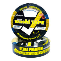 Малярная лента (скотч) Blue Dolphin WASHI XF7 рисовая бумага 30 мм х 50 м