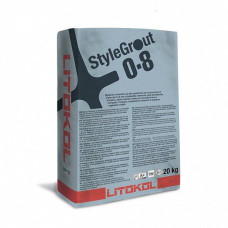 Цементная затирка StyleGrout 0-8 (Silver 1) 20 кг (SG08SLV10020)